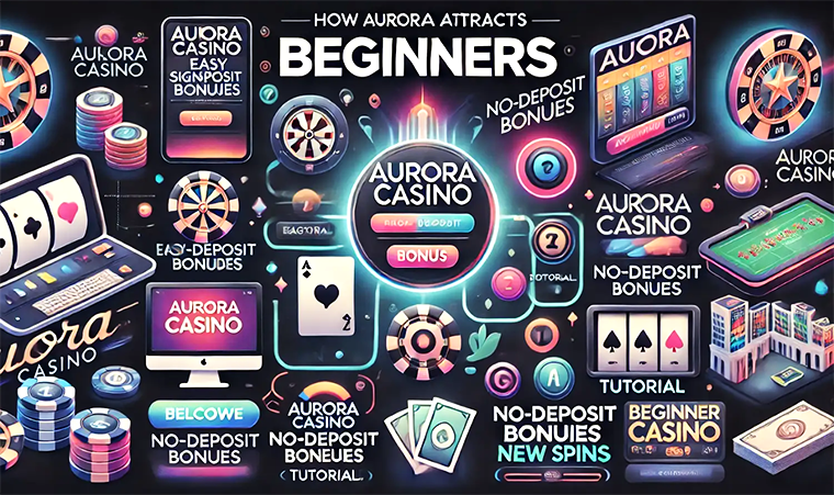 Как Aurora Casino привлекает новичков?